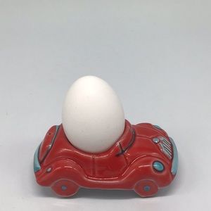 Red Sports Car Egg Cup